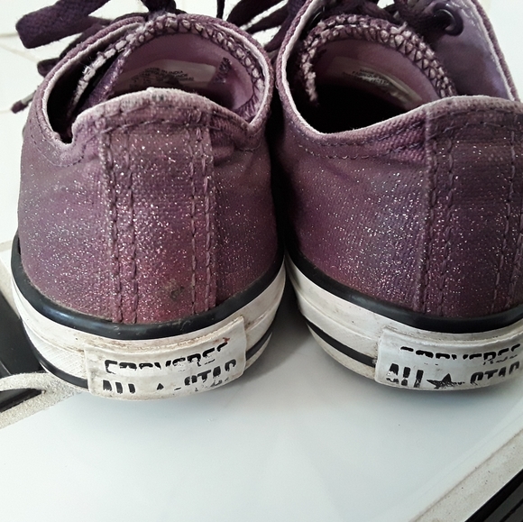 Converse All Star Purple Sneakers - Picture 7 of 10